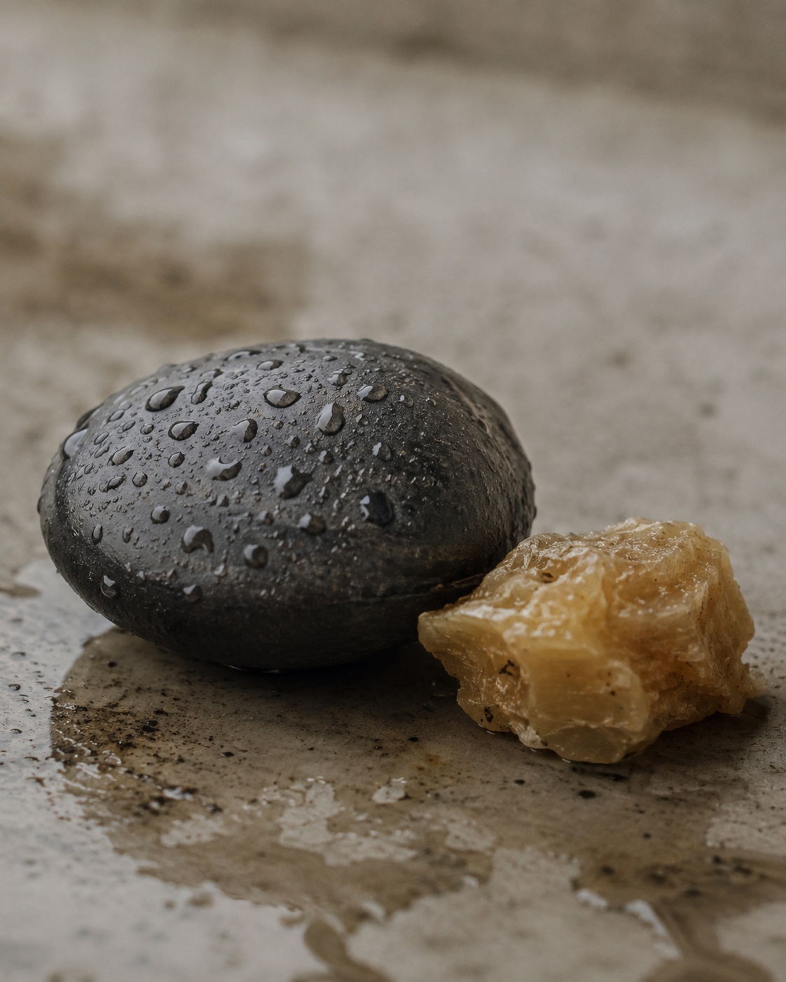 Wet Stone & Beeswax