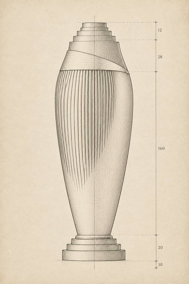 Architectural elevation drawing of L'Éclipse