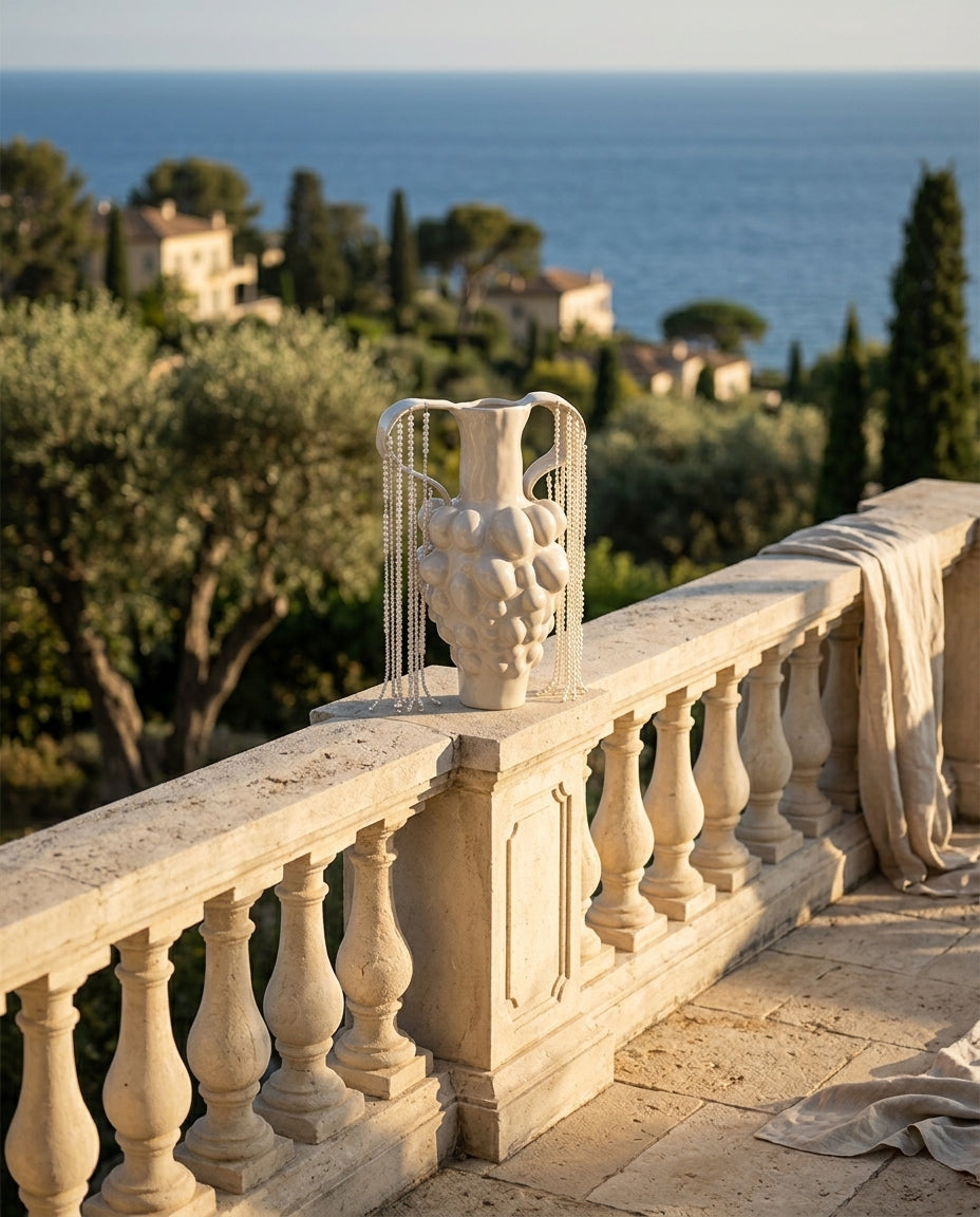 Ivory glazed porcelain